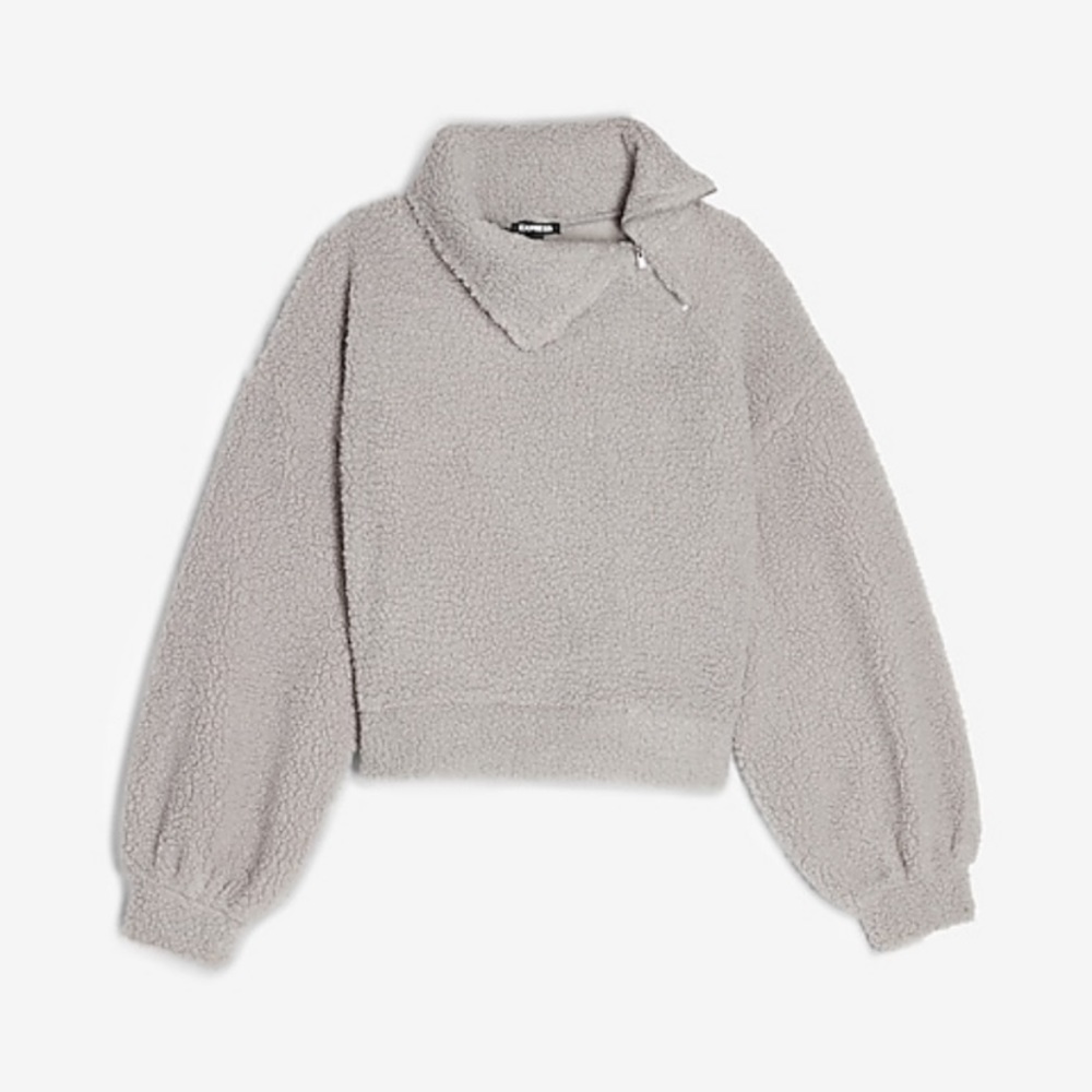 Express Sherpa Pullover